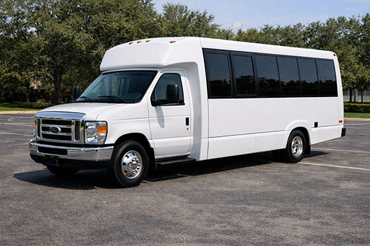 18-passenger minibus available for charter in Springfield, IL