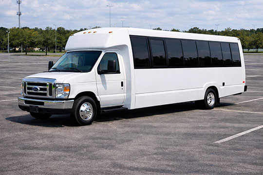 25-passenger minibus available for charter in Springfield, IL
